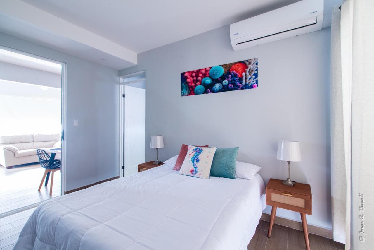 Bedroom interior at Corals Residence